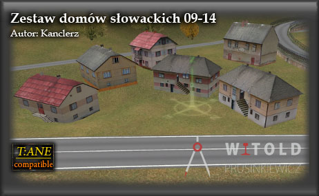 Zestaw domów słowackich