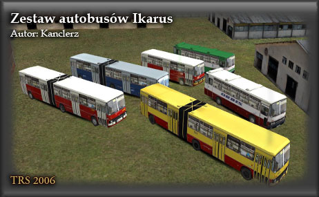 Zestaw autobusów Ikarus
