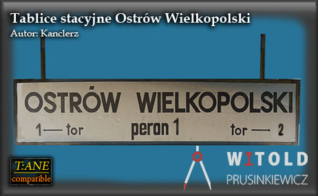 Tablice stacyjne Ostrów Wielkopolski