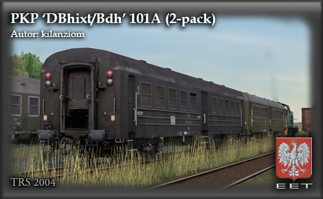 PKP DBhixt/Bdh 101A 2-pack